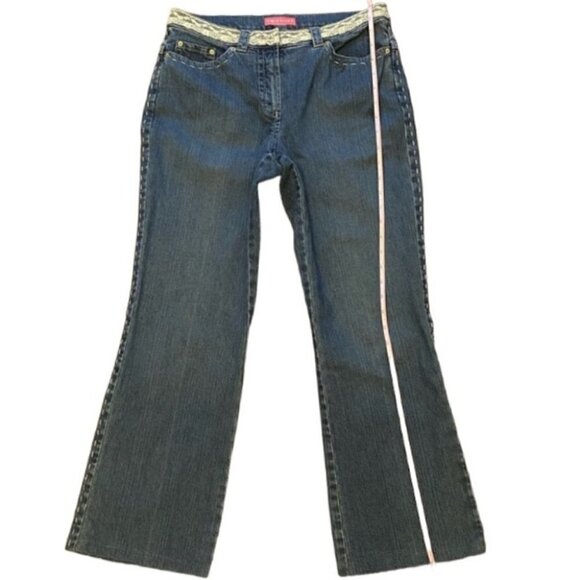 Apriori Denim Jeans with Lace Detail - Picture 8 of 12